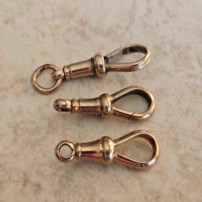 Antique Dog Clip in 9ct Gold