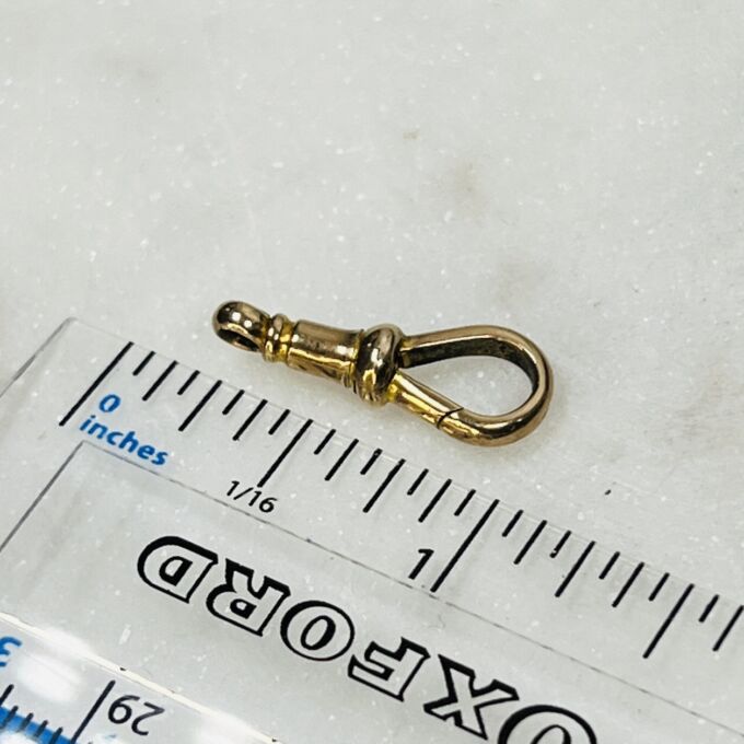 Antique Dog Clip in 9ct Gold