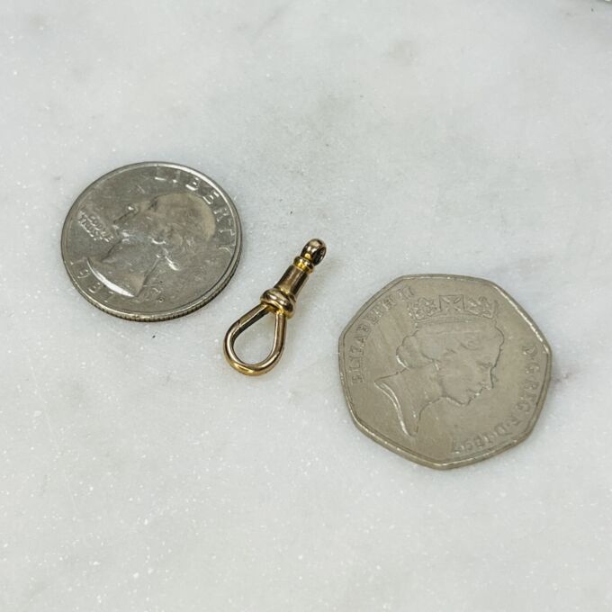 Antique Dog Clip in 9ct Gold