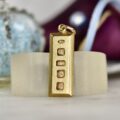 Ingot Pendant in 9ct Gold