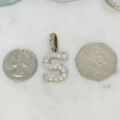Initial Letter S Pendant in 9ct Gold
