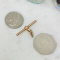 Edwardian T bar Pendant in 9ct Rose Gold