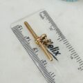 Edwardian T bar Pendant in 9ct Rose Gold