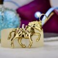 Articulated Horse Pendant in 9ct Gold