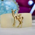 Deer Pendant in 9ct Gold