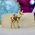 Deer Pendant in 9ct Gold