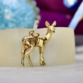 Deer Pendant in 9ct Gold