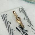 Antique Dog Clip in 9ct Rose Gold