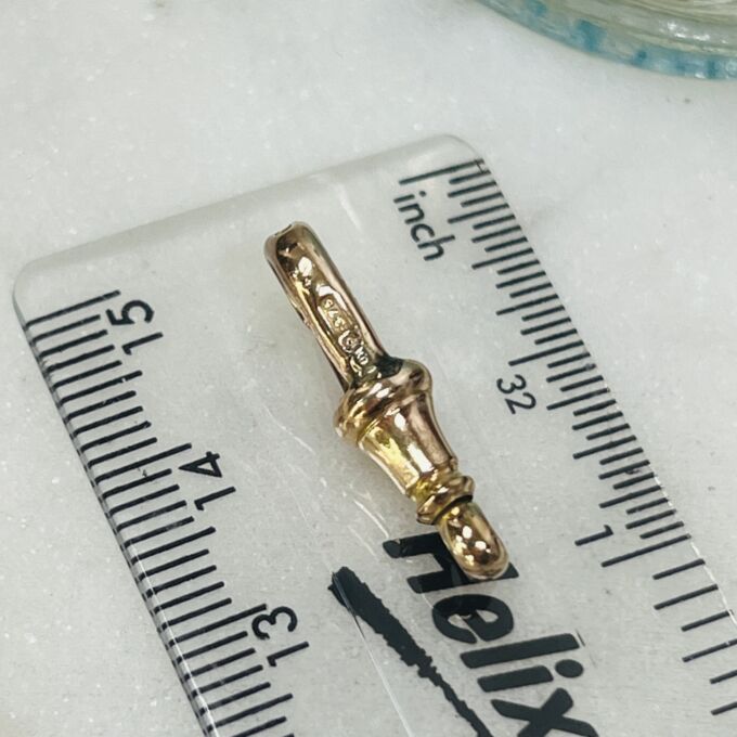 Antique Dog Clip in 9ct Rose Gold