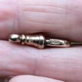 Antique Dog Clip in 9ct Rose Gold