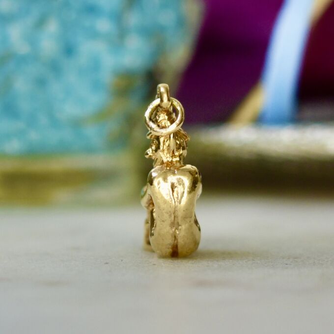 Leprechaun Charm Pendant in 9ct Gold