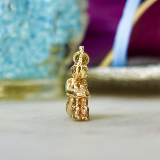 Leprechaun Charm Pendant in 9ct Gold