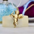 Cupid Pendant in 9ct Gold