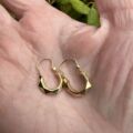 Small Hoop Earrings in 9ct Gold