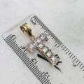 Initial Letter T Pendant in 9ct Gold