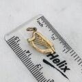 Harp Pendant in 9ct Gold