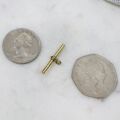 Simple T Bar Pendant in 9ct Gold