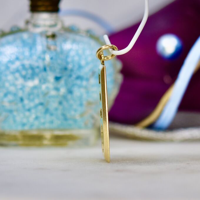 Ingot Pendant in 9ct Gold