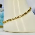 Infinity Kisses Link Bracelet in 9ct Gold