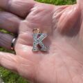 Initial Letter K Pendant in 9ct Gold
