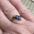 Blue John Ring in 9ct Gold