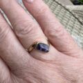 Blue John Ring in 9ct Gold
