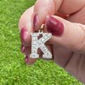 Initial Letter K Pendant in 9ct Gold