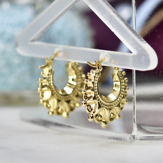 Creole Earrings in 9ct Gold
