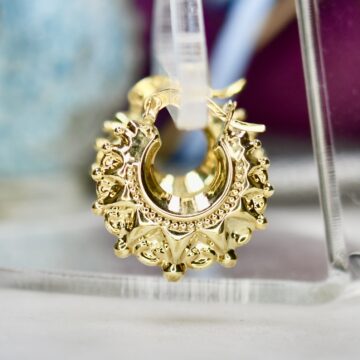 Creole Earrings in 9ct Gold