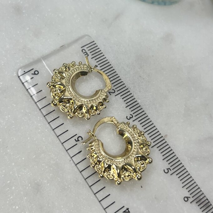 Creole Earrings in 9ct Gold