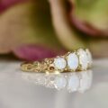 Five Stone opal Ring in 9ct Gold