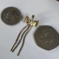 Bow Brooch Pendant in 9ct Gold