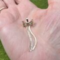 Bow Brooch Pendant in 9ct Gold