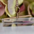 Classic T Bar Pendant in 9ct Rose Gold