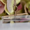 Classic T Bar Pendant in 9ct Rose Gold