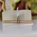 Classic T Bar Pendant in 9ct Rose Gold