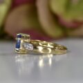 Sapphire & Diamond Ring in 9ct Gold