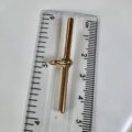Classic T Bar Pendant in 9ct Rose Gold