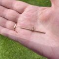 Classic T Bar Pendant in 9ct Rose Gold