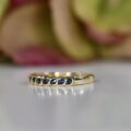 Dainty Sapphire Stacking Ring in 9ct Gold