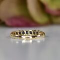 Dainty Sapphire Stacking Ring in 9ct Gold