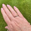 Dainty Sapphire Stacking Ring in 9ct Gold