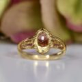 Pink Tourmaline Ring in 9ct Gold