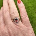 Pink Tourmaline Ring in 9ct Gold